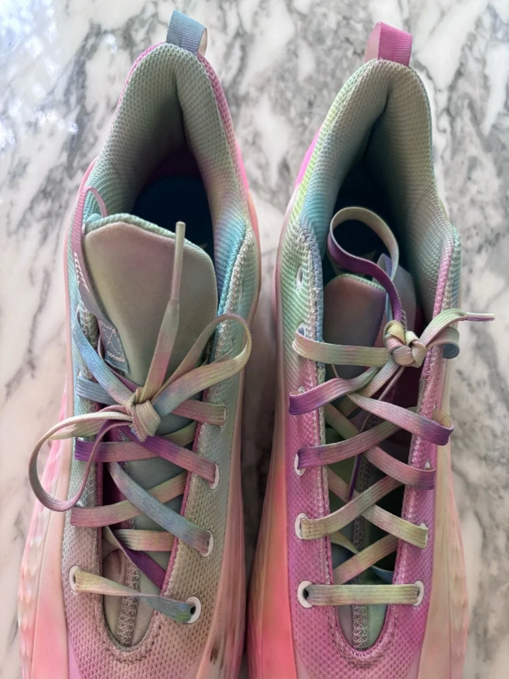 size 7 Adidas AE 1 Low Cotton Candy 3SSB PE Anthony Edwards Basketball JR3915